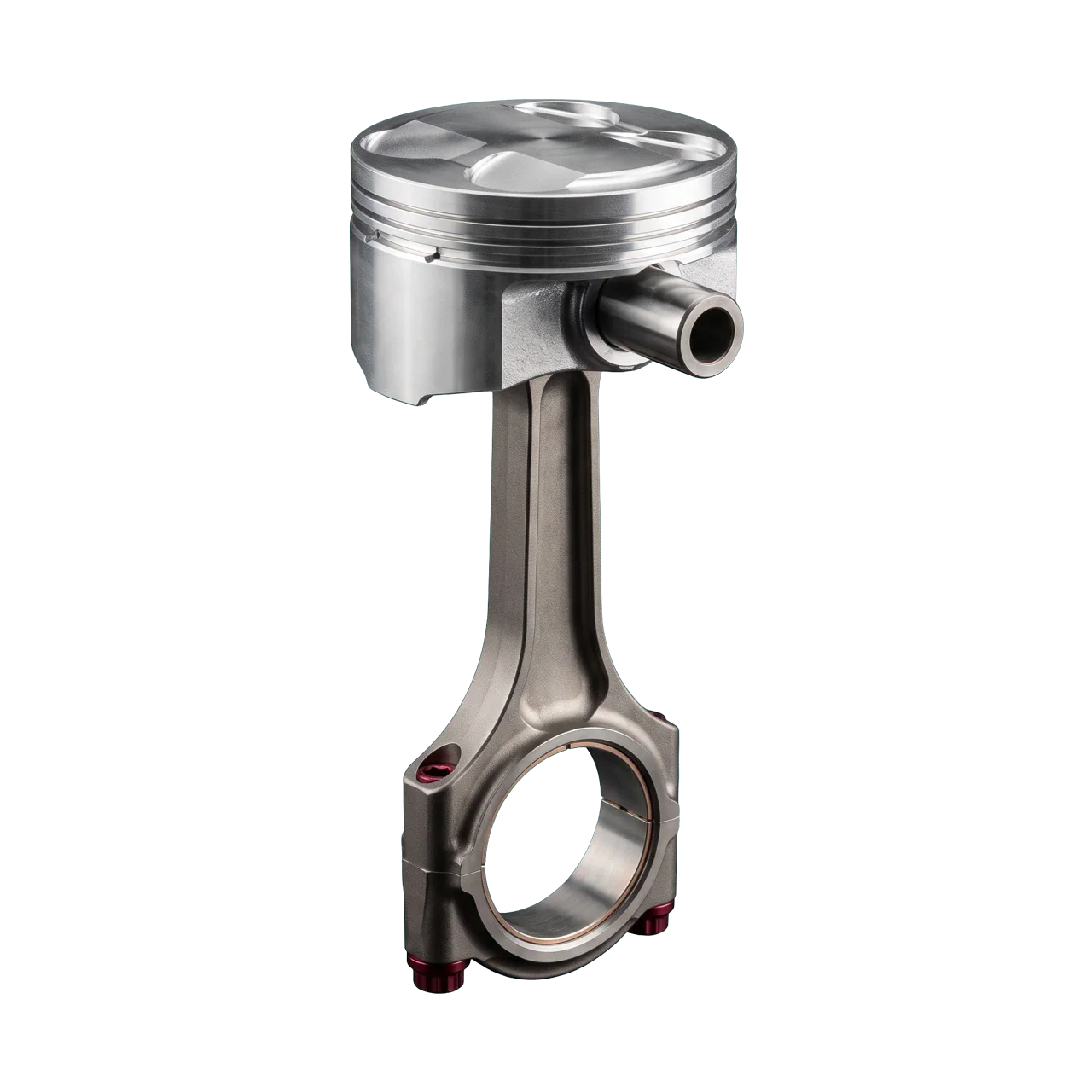 NX-06 Internals — forged piston and titanium connecting rod